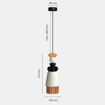 Подвесной светильник Svoy Design Dama  (Бренд Svoy Design, серия Дама) арт. LFLDM-NT